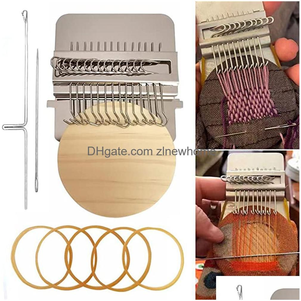 Craft Tools Wholesale Darning Loom Speedweve Type Weave Tool Weaving  Beginners Wooden Knitting Hine For Mending Jeans Socks Clothes Dhhlr From  Zlnewhome, $4.17